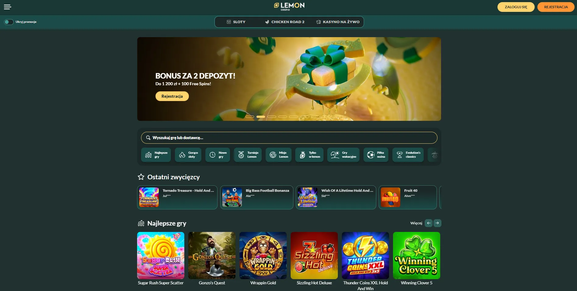 Lemon Casino PL — dostępność i obsługa po polsku